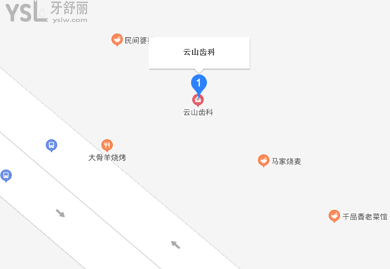 云山齒科地址