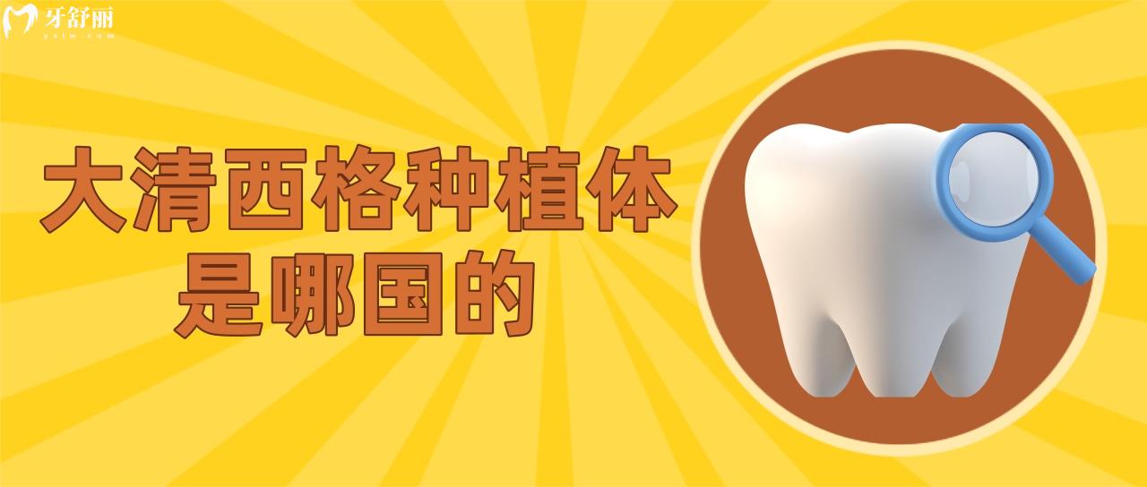 大清西格種植體是哪國的