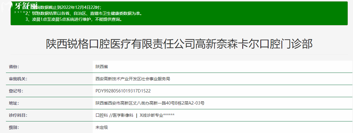 西安奈森卡爾口腔是私立的嗎?私立靠譜正規(guī)附上口碑和評價!