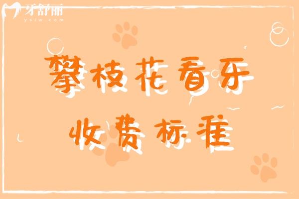 攀枝花看牙收費(fèi)標(biāo)準(zhǔn)