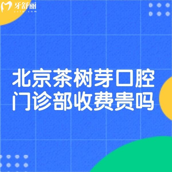 ?北京茶樹(shù)芽口腔門(mén)診部收費(fèi)貴嗎?正規(guī)牙科種植牙3980+隱形矯正18000+價(jià)格不貴