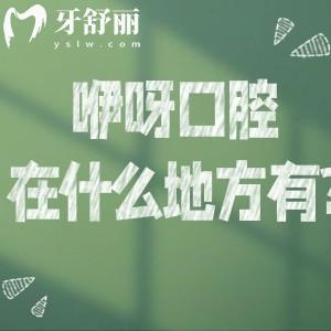咿呀口腔在什么地方有?上海/北京/成都/武漢/恩施/杭州等咿呀英博口腔地址分享