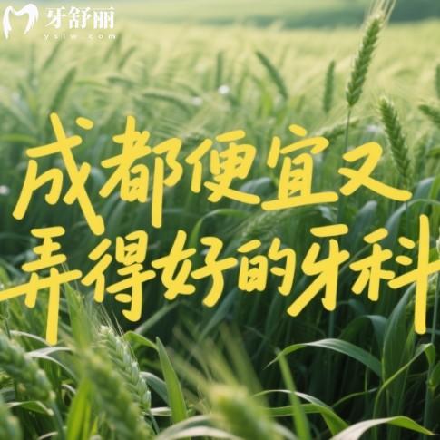 成都便宜又弄得好的牙科醫(yī)院：排行榜前10技術(shù)靠譜還省心，看牙不踩坑！